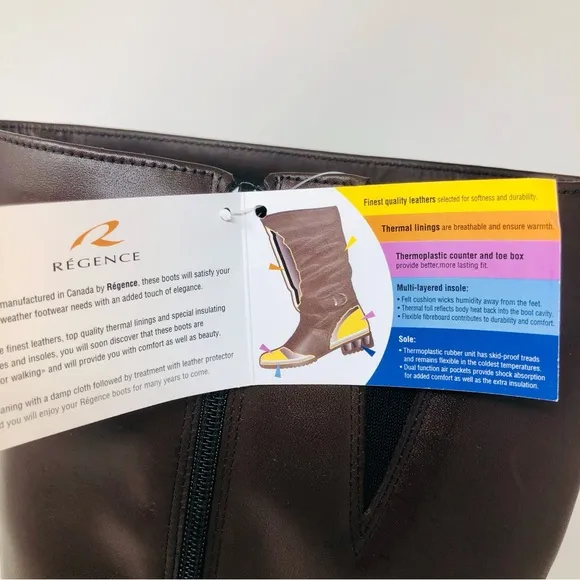 New Regence Leather Knee Riding Boots
