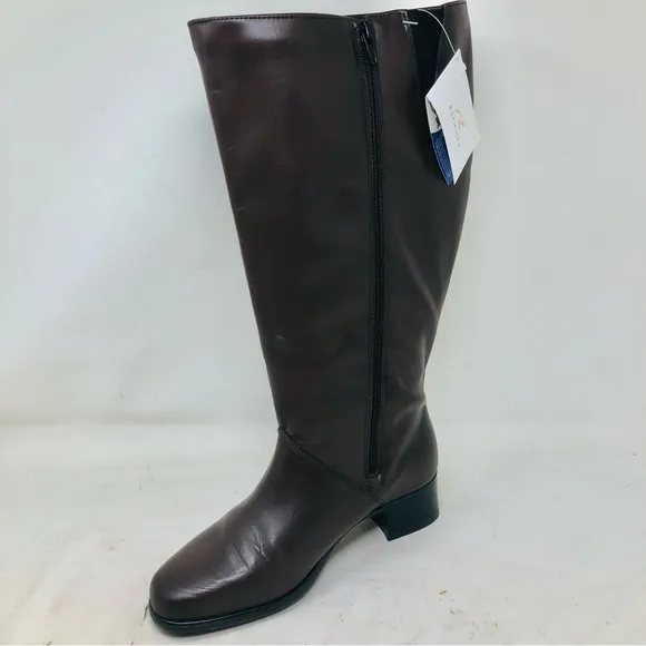New Regence Leather Knee Riding Boots