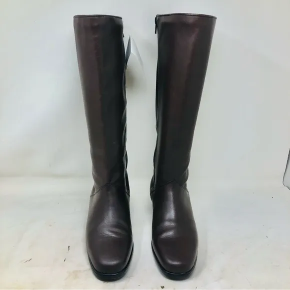 New Regence Leather Knee Riding Boots