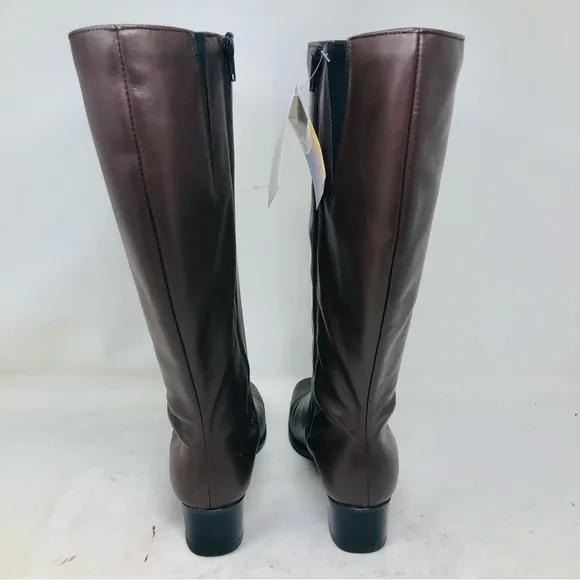 New Regence Leather Knee Riding Boots