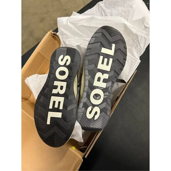 New Sorel Out N About III Classic Waterproof Boots 10.5 Stone Green Black
