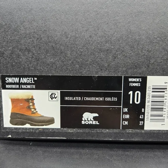 New SOREL Snow Angel Waterproof Women's Snow Boots Size 10