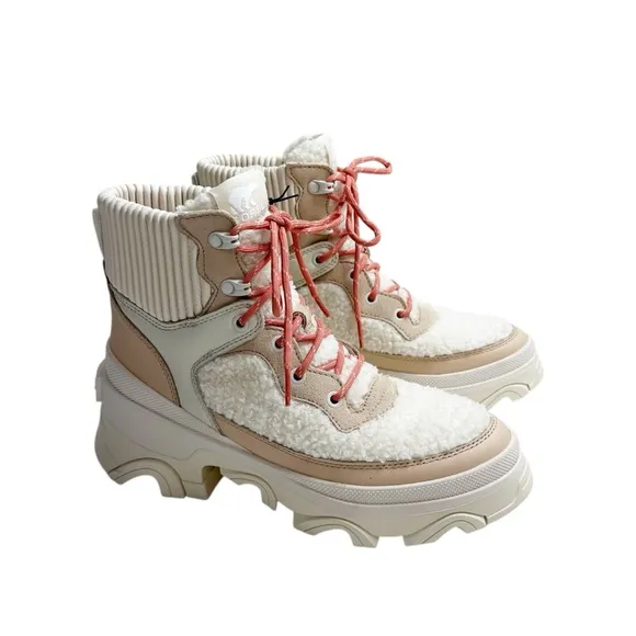 New! Sorel Women's Brex Cozy Lace Waterproof Boot