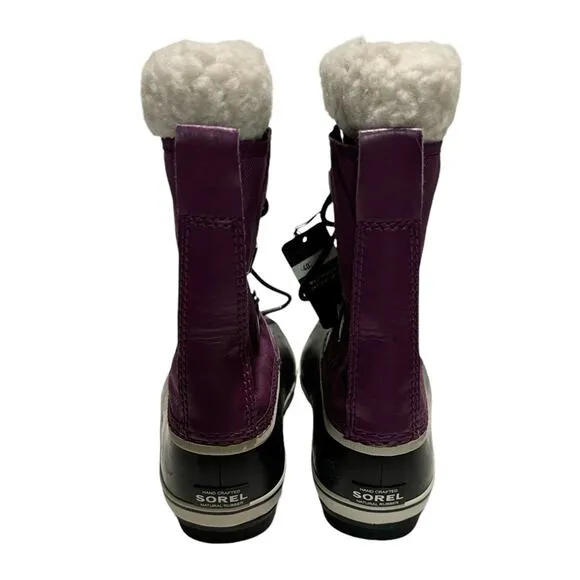 NEW Sorel Yoot Pac Nylon Waterproof Boots Kids Size 5 Womens 7 - Snow Winter