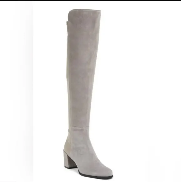 NEW STUART WEITZMAN HARPER SUEDE BOOTS