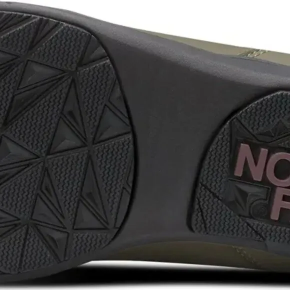 NEW THE NORTH FACE Leather Sierra Lux Waterproof Boots taupe green women 864tn