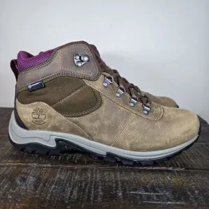 NEW Timberland Mt. Maddsen Womens Size 8 Hiking Boots Booties Shoes Brown