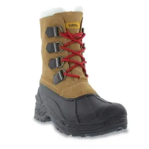 NEW Totes‎ Coastal Men's Tan Waterproof Winter Snow Boots Size 12