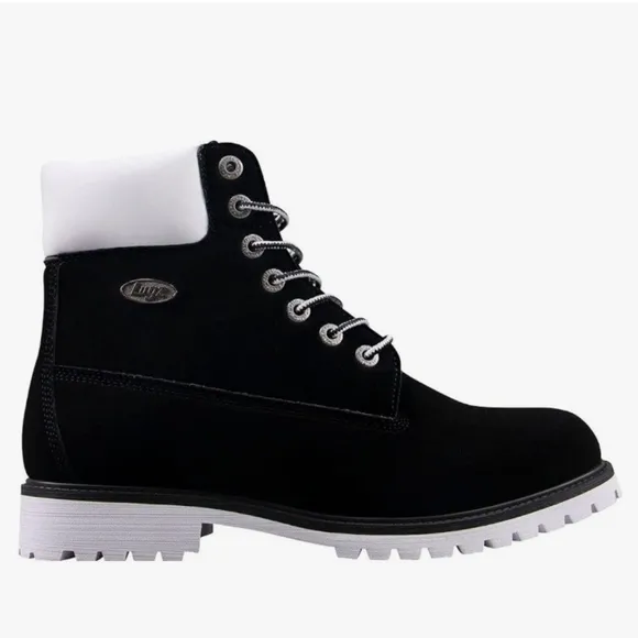 New w/o Box Lugz Convoy Classic 6-inch Faux Suede Lace-Up Lug Sole Chukka Boots