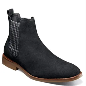New w/o Box Stacy Adams Gabriel Genuine Suede Pull-On Chelsea Ankle Boots 11.5