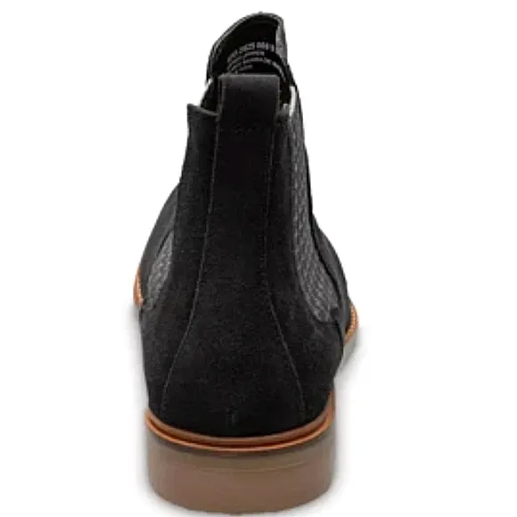 New w/o Box Stacy Adams Gabriel Genuine Suede Pull-On Chelsea Ankle Boots 11.5