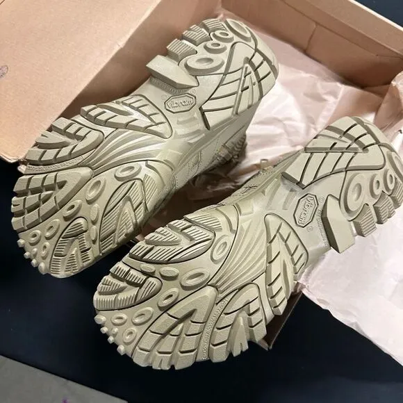 New Merrell Moab 2 8&quot; Tactical Waterproof Combat Boots Coyote Khaki 8