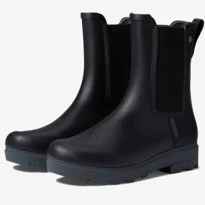 NIB Bogs Ladies Holly Tall Waterproof Black Rain Boots sz 11