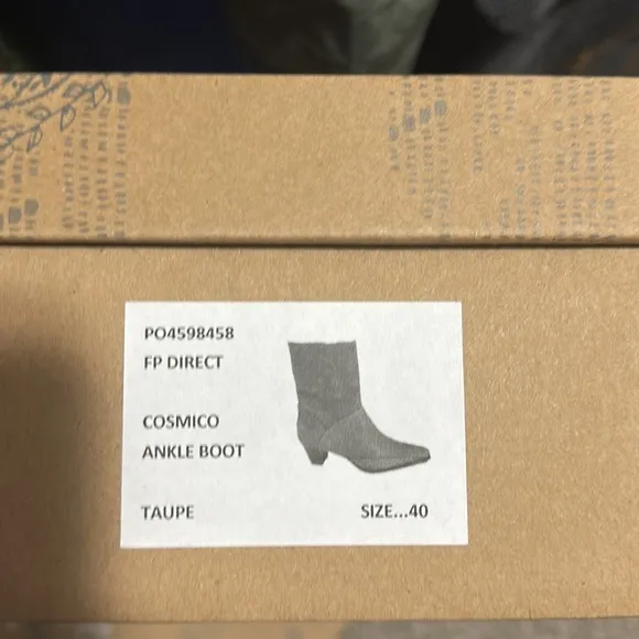 NIB Free People Cosmico Ankle Boots