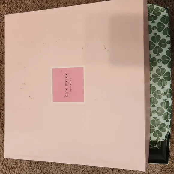 NIB Kate Spade Winnie Leather  White boots