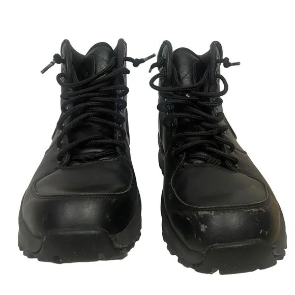 Nike ACG Black Leather Hiking Boots