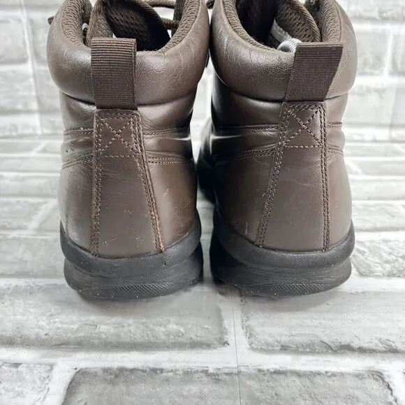 Nike ACG Manoa Men's Size 8.5 Brown Leather Hiking Boots