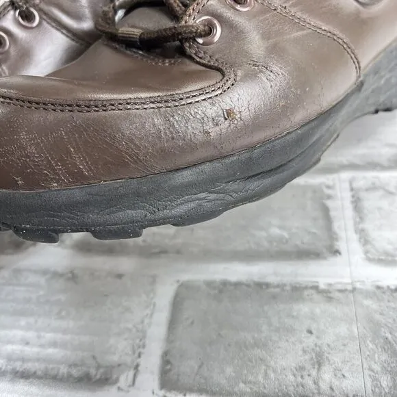 Nike ACG Manoa Men's Size 8.5 Brown Leather Hiking Boots