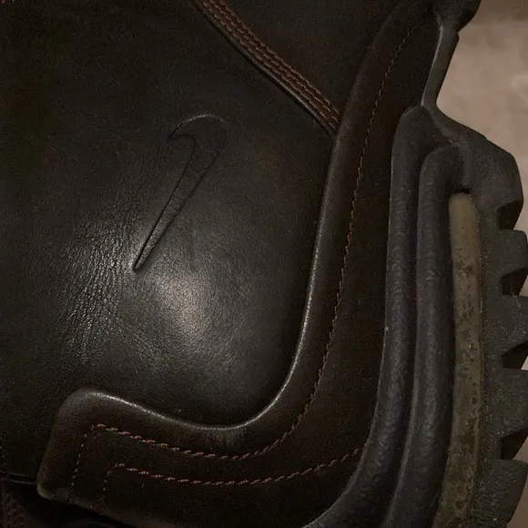 Nike Air Primo Leather Boots Hiking Trail Air Sole Unit