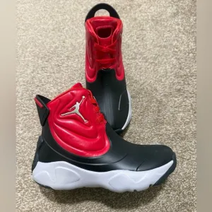 Nike PS Air Jordan Drip 23 Rain Snow Winter Boots Black/Red CT5798-006 Size 2Y