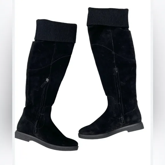 NINE WEST Alaine Knit Over-The-Knee Boots