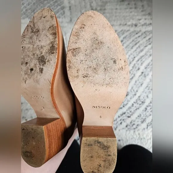 Nisolo Dari Boot in Almond, sz 5.5/6*