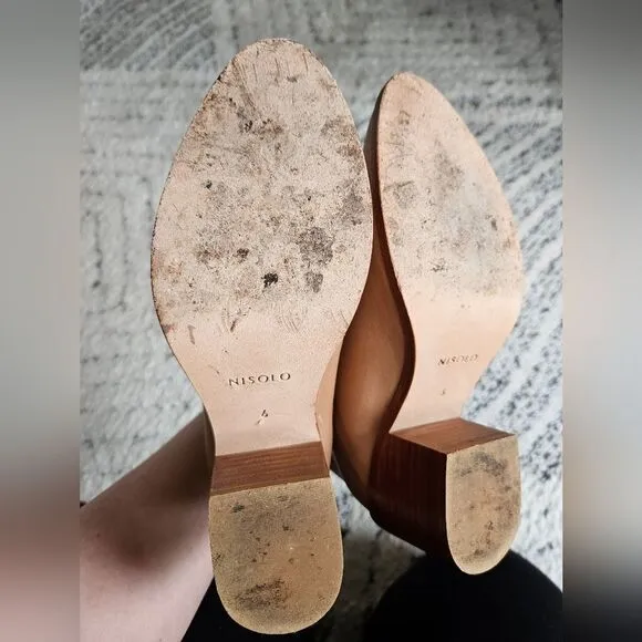 Nisolo Dari Boot in Almond, sz 5.5/6*