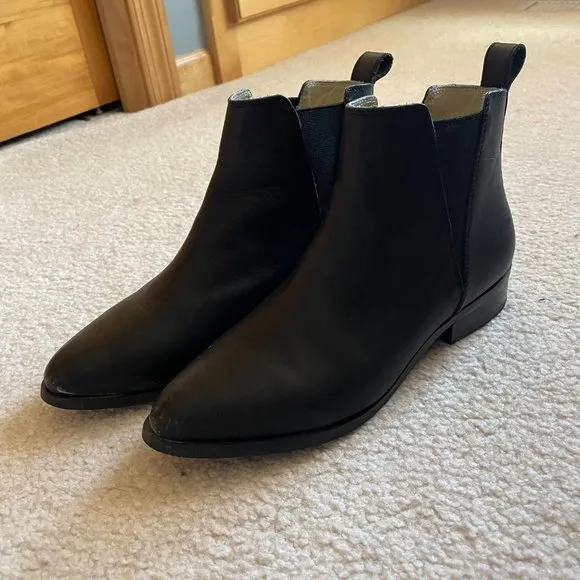 Nisolo Everyday Commuter Chelsea Boots Black Leather