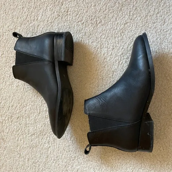 Nisolo Everyday Commuter Chelsea Boots Black Leather
