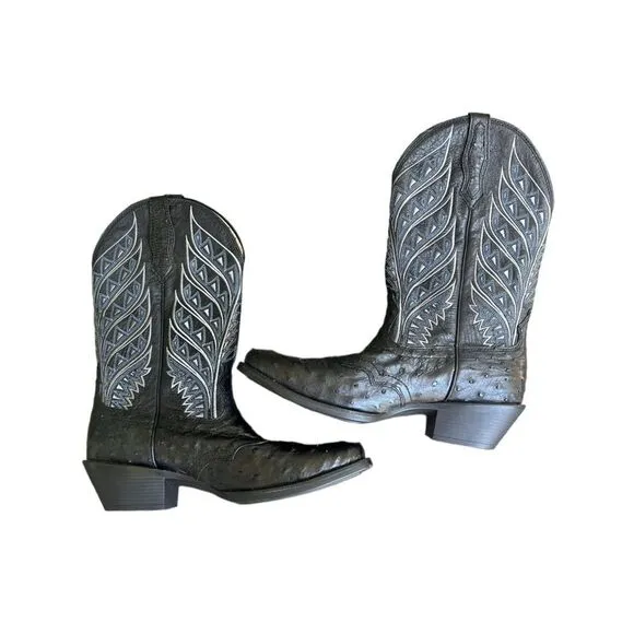 Noble Equestrian Ladies Black Sahara All Around T Toe Boot 10 NWT