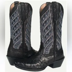 Noble Equestrian Ladies Black Sahara All Around T Toe Boot 10 NWT