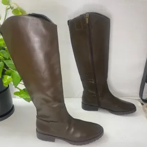 Nordstrom Chocolate Brown‎ Oliver Boots NWOT Leather Tall Boots