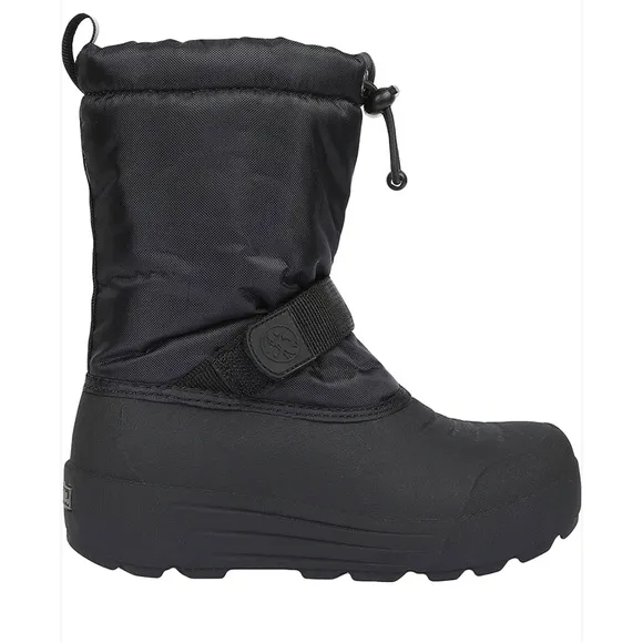 Northside Unisex Insulated Waterproof Black Snow Boots | 12. NWT