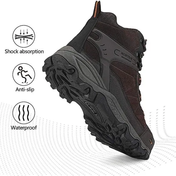NORTIV 8 Waterproof Hiking / Outdoor Boots Men's Size 11