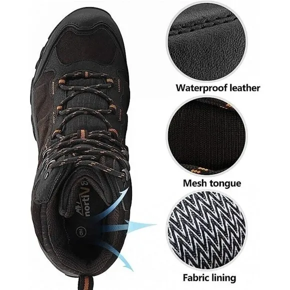NORTIV 8 Waterproof Hiking / Outdoor Boots Men's Size 11