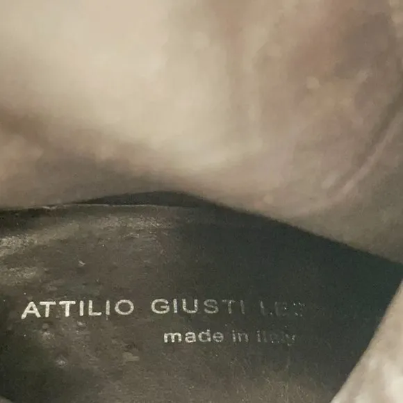 NWOB Attilio Giusti Leombruni Riding Boots Black 39