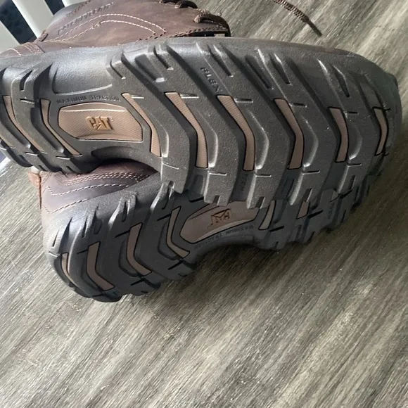 NWOB🍍 Caterpillar Boots Mens Transform Dark Brown Leather P716685 Size 10🍍