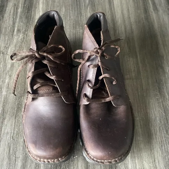 NWOB🍍 Caterpillar Boots Mens Transform Dark Brown Leather P716685 Size 10🍍