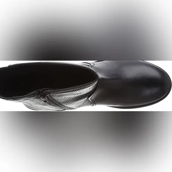 NWOB GEOX Respira Italian Leather Zip Boot