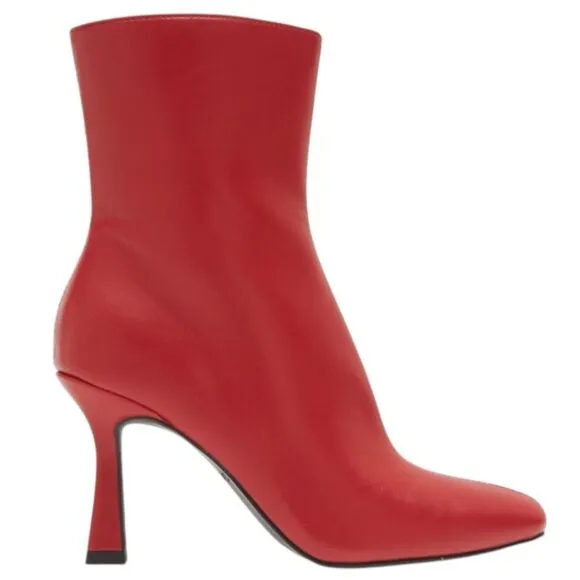 NWOB Open Edit Hesper Bootie in Red Salsa