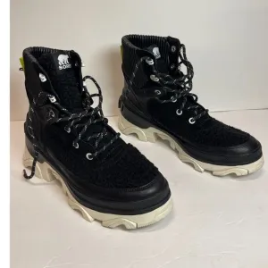 NWOB Sorel Brex Leather &amp; Suede Lace Up Hiker Boots women's 9