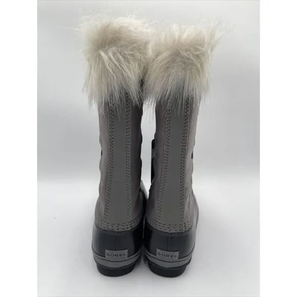 NWOB Sorel Youth Unisex Youth Joan of Arctic Waterproof Boots Quarry Size 7