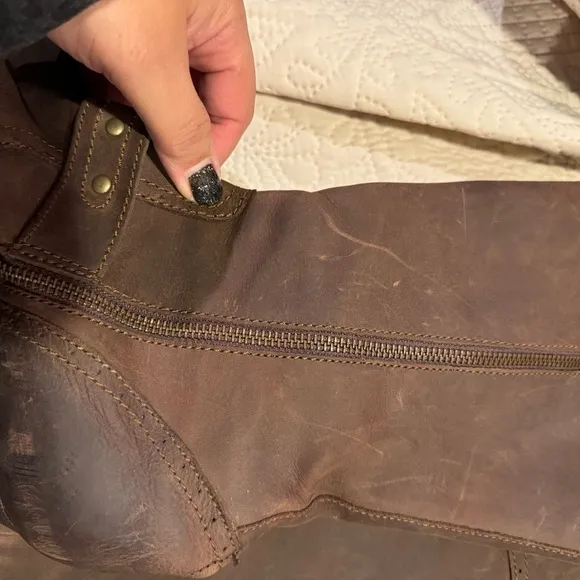 NWOT Born Brown Leather Boots Women’s Size 10