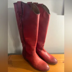 NWOT FRYE  WOMEN MELISSA  WESTERN BOOT COGNAC SIZE 6.5 EUC! $348 Riding Boots