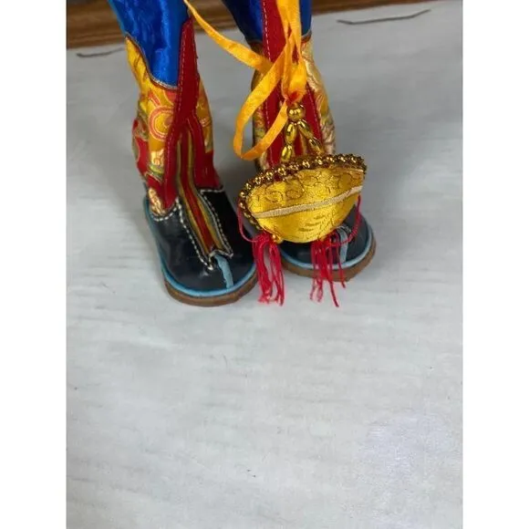 NWOT Handmade Colorful Mongolian Boots - Kids (Approx. Size 4 -see measurements)