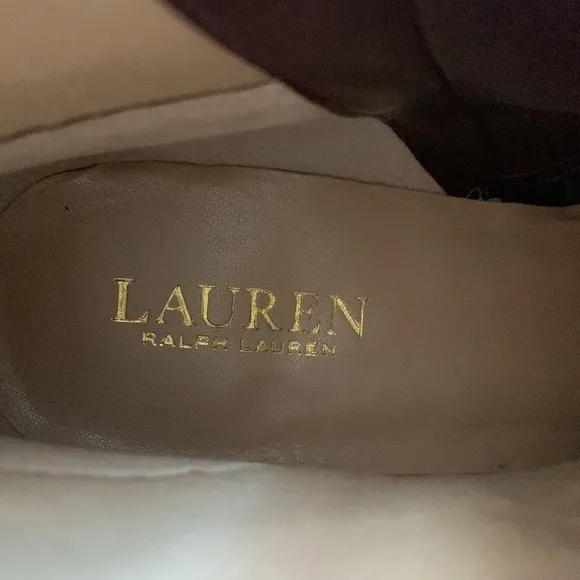 NWOT LAUREN RALPH LAUREN Women’s Wharton Suede Studded Ankle Boots