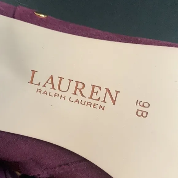 NWOT LAUREN RALPH LAUREN Women’s Wharton Suede Studded Ankle Boots