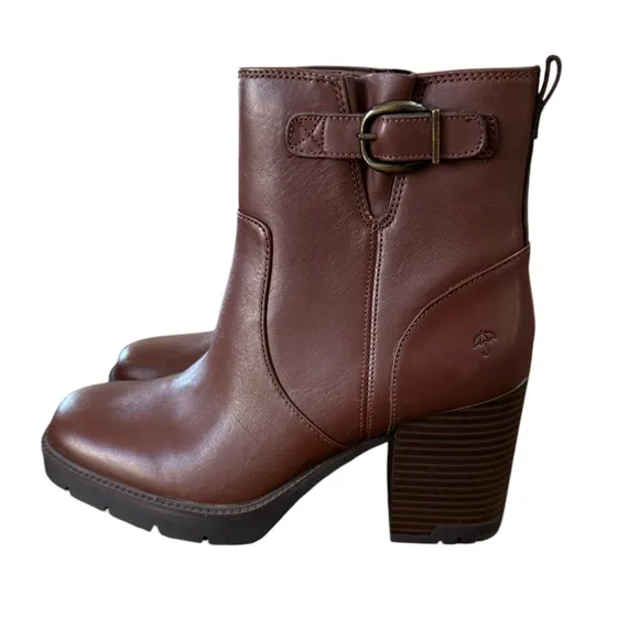 NWOT Naturalizer Wilde Weatherproof Ankle Brown Boots – 9.5M