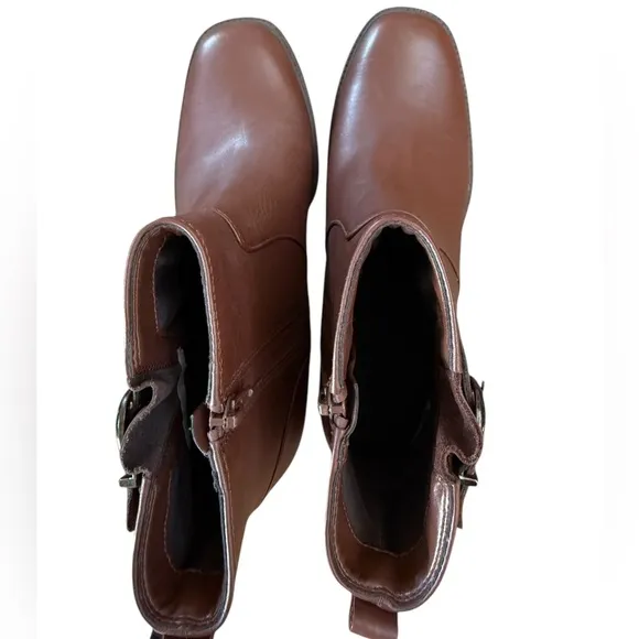 NWOT Naturalizer Wilde Weatherproof Ankle Brown Boots – 9.5M