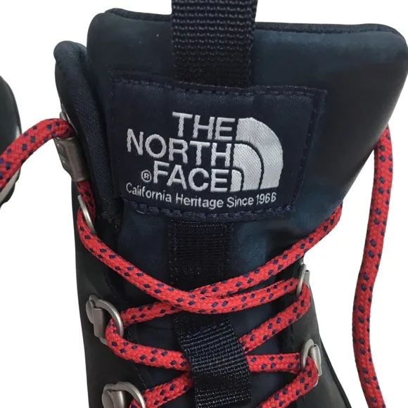 NWOT North Face Back-To-Berkley Mid Waterproof Nubuck Leather Boots Blue